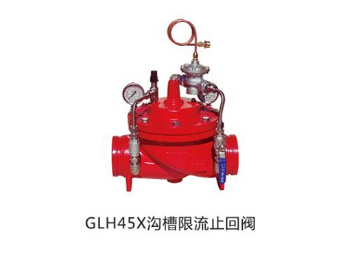 GLH45X沟槽限流止回阀